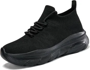 Women's Spring and Summer Fashion Solid Color Mesh Lace Up Sneakers Casual Comfortable Womens Size 8 Water Socks