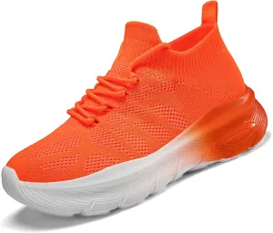 Women's Spring and Summer Fashion Solid Color Mesh Lace Up Sneakers Casual Comfortable Womens Size 8 Water Socks
