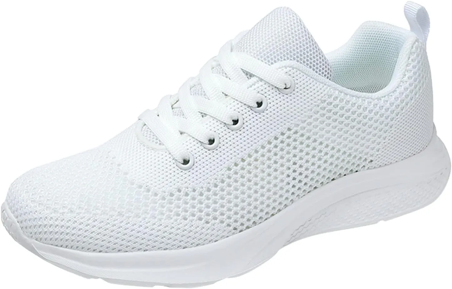 Womens White Tennis Shoes Black Sneakers for Women Men's Running Shoes Comfortable Dressy Slip on Black Loafers Women Platform Women's Sneakers with Arch Support