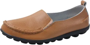 Work Flats for Women Office Wide Loafers Comfortable Casual Shoes Orthopedic Dress Shoes Ladies Walking Sneakers